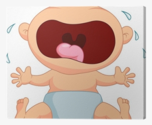 Funny Cartoon Crying Baby