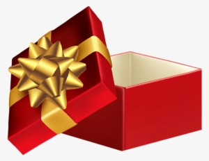 Red Open Gift Box Png Clip Art Image Gallery - Open Gift Box Png