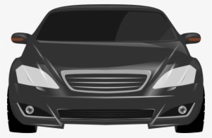 Free Vector Mercedes S Klasse Clip Art - Car Front Vector Png