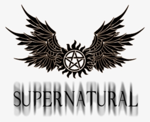 Supernatural Sobrenatural Terror Horror Logo Logotipo - Supernatural Tattoo Wings