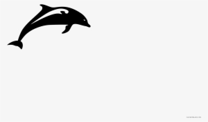 Dolphin Clipart Gray Dolphin - Clip Art
