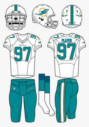 Miami Dolphins - Buffalo Bills Road Uniforms 2013