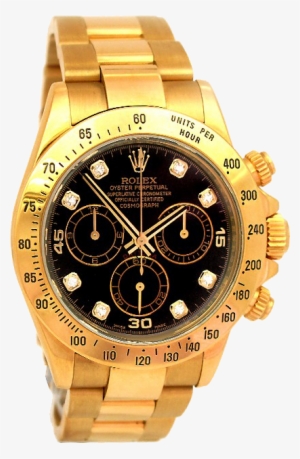 Rolex Daytona 116523 Black Diamond Dial Steel Watch