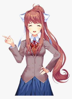 Doki Doki Literature Club Monika