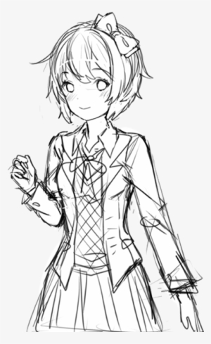 View Samegoogleiqdbsaucenao 3 , - Doki Doki Literature Club Drawings