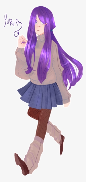 Yuri Ddlc Yuri Ddlc Doki Doki Literature Club Doki - Cartoon