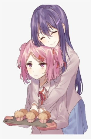 Red Tea - Natsuki X Yuri Fanart