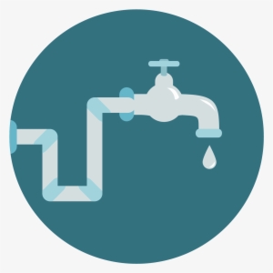 The Icon Resemble An S Shape That Is Laying On Its - Water Tap Vector
