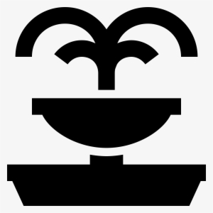 Fountain Clipart Big Water - Fountain Icon Png