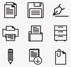 Bold Office Icons - Journal Report Icon Png