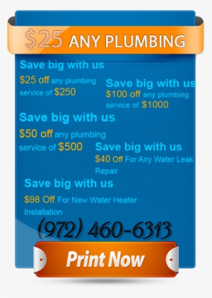 Coupon2 Of Plumbing Duncanville - Indiana