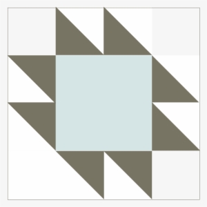 Anvil Quilt Block - Kansas Troubles Quilt Block