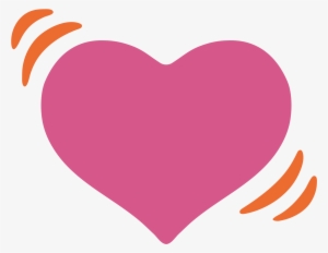 Pin By Karla K - Android Heart Emoji Png Transparent