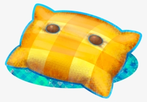 A Yellow Pillow 4 From Mario & Luigi - Mario En Luigi Dream Team