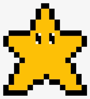 Mario Star - Super Mario Star Pixel