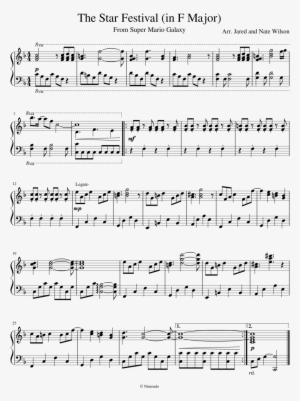 The Star Festival Sheet Music Composed By Arr - Ghost Of A Smile 楽譜