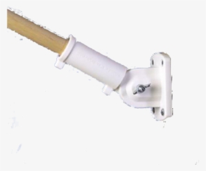 Adjustable Aluminum Flag Pole Bracket - Reciprocating Saw