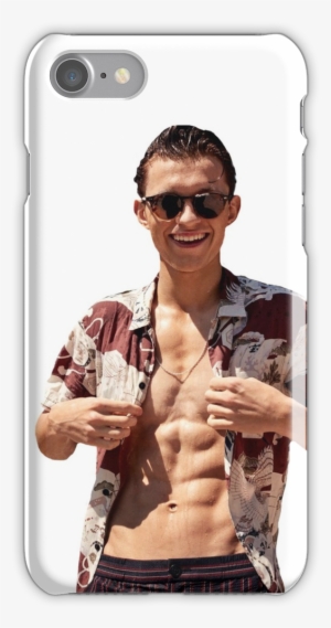 'tom Holland' Iphone Case By Hollieworley - Cute Shirtless Tom Holland