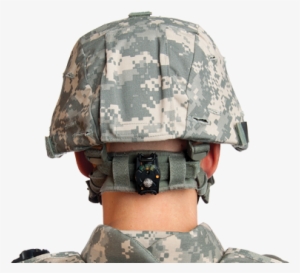 Protecting Those Who Serve - Back Of Army Helmet