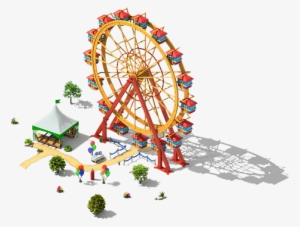 Ferris Wheel L1 - Real Ferris Wheel Png