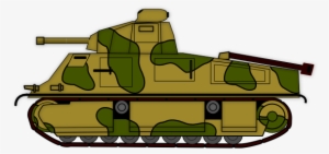 Wwii Cliparts - World War 2 Tank Cartoon