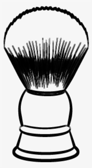 Clip Art Black And White Download Cream Clipart Razor - Pennello Barba Png