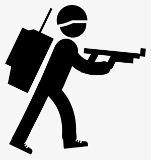 Army Soldier Walking Comments - Icon Militar