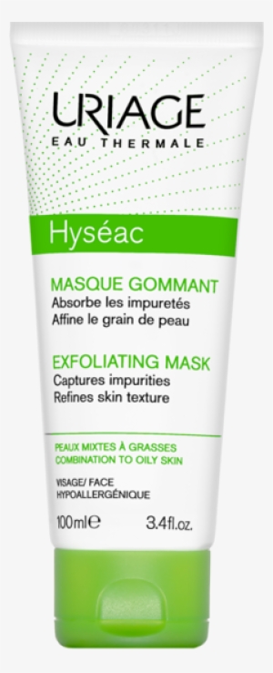 Hyséac Exfoliating Mask - Uriage Hyséac 2-in-1 Exfoliating Mask (100ml)