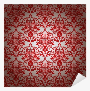 Red And Silver Repeating Wallpaper Design With Gradient