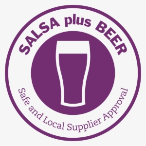 Salsa-plus Beer Icon - Safe And Local Supplier Approval