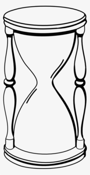 Hourglass Clipart I2clipart Royalty Free Public Domain - Hourglass Clipart Black And White
