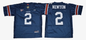 Auburn Tigers Jersey - Cam Newton Autographed Signed Auburn Blue Jersey 10