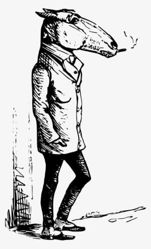 This Free Icons Png Design Of Horseman Smoking