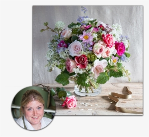 Becky, Florist At Our Farm Workshop - Garden Roses