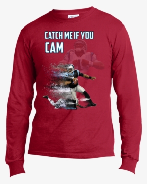 Cam Newton Panthers Custom Designed Fan Long Sleeve - Drug Of Choice Is White Powder T Shirt