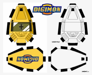 Digicrest 2012 Ver Reliability User Blank By Randyfivesix - Imagenes De Cubeecraft De Digimon Greymon