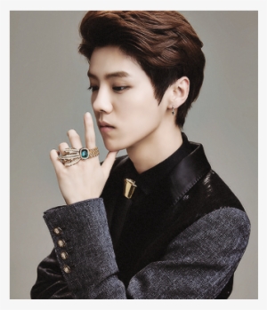 Kpop Exo Lu Han Exo M Luhan 2014 Psets Appledits Myluhan - Luhan Brown Hair