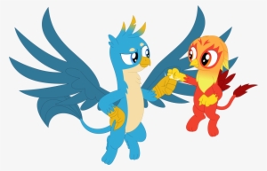 Porygon2z, Fist Bump, Gallus, Griffon, Male, Oc, Oc - My Little Pony: Friendship Is Magic