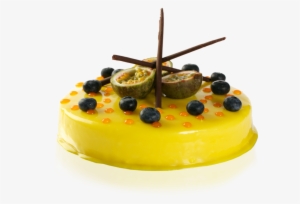 Passion Fruit Delice - Passion Fruit Cake Png
