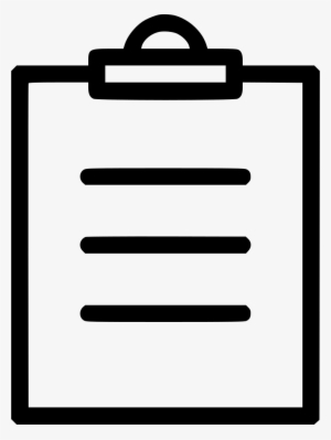 Clipboard Clipart Svg - Checklist Clipboard Icon Transparent