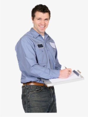 Man With Clipboard - Service Man
