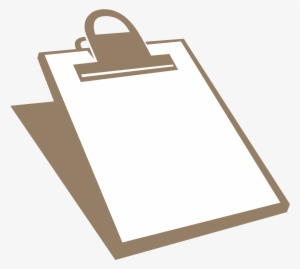 Open - Clipboard Silhouette