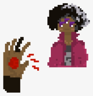 Garnet-crystal Gem - Pixel Art