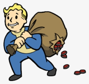 Fallout 3 Vault Boy Png Vector Library Download - You Run Barter Town