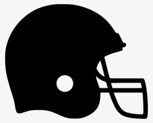Football Icon Png - Football Helmet Clipart Black And White