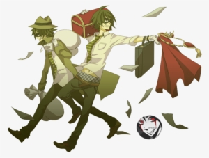 Htf Shifty And Lifty Render By Carthaigh-d5ycjmp - Happy Tree Friends Anime Version