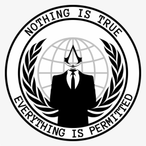 Free Library Pin By Zachary Beltran On Assassins Pinterest - Logo Anonymous