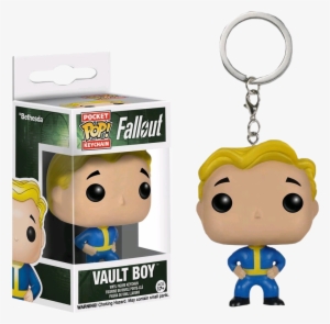 Vault Boy Pop Keychain - Fallout Vault Boy Pocket Pop! Key Chain