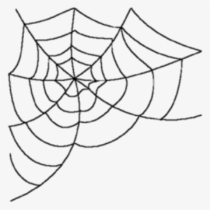Spider Web Transparent Png Black And White Library - Spider Web Clipart Black And White