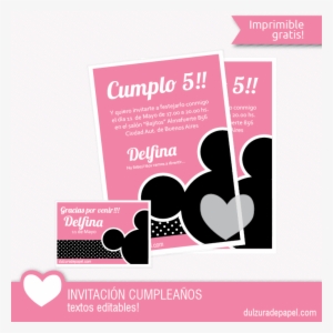 Invitaciones Estilo Mickey Para Imprimir Gratis - Texto Invitaciones Cumpleaños Infantiles